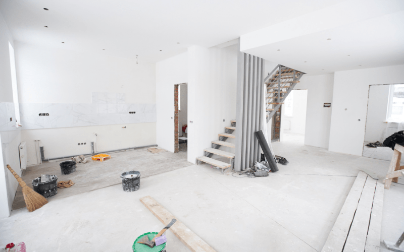 Interior remodeling