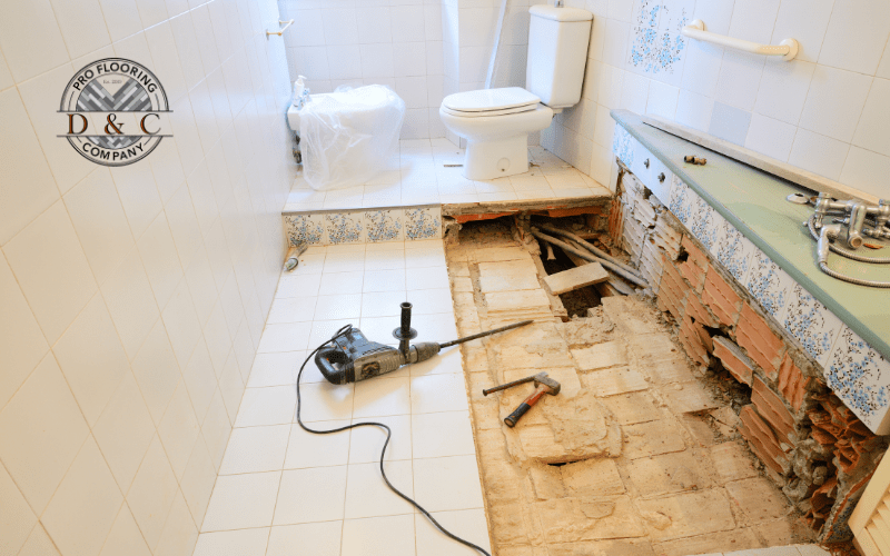 bathroom and kitchen remodel